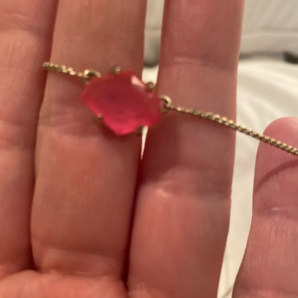 Kendra Scott Raffia Earrings and Matching Necklace. - Picture 2 of 4